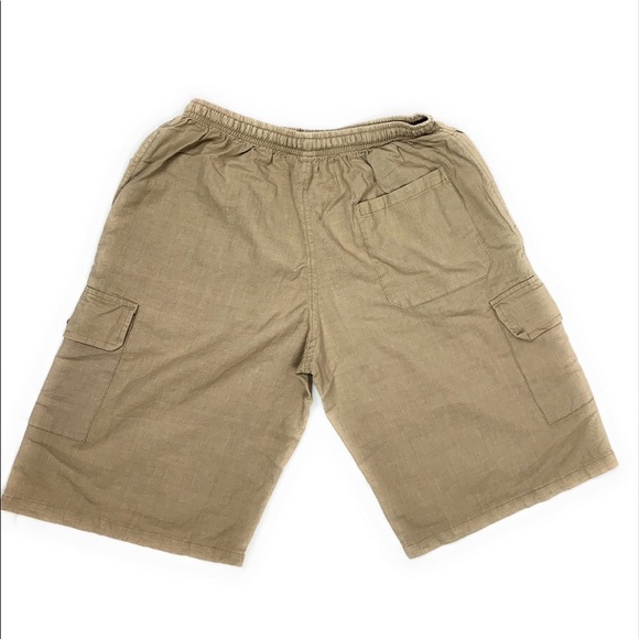 Men’s Cotton Shorts- Beige - Picture 2 of 7